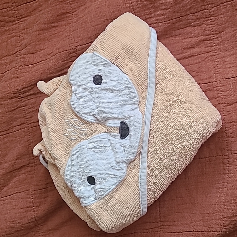 Fox infant towel from cloud Island